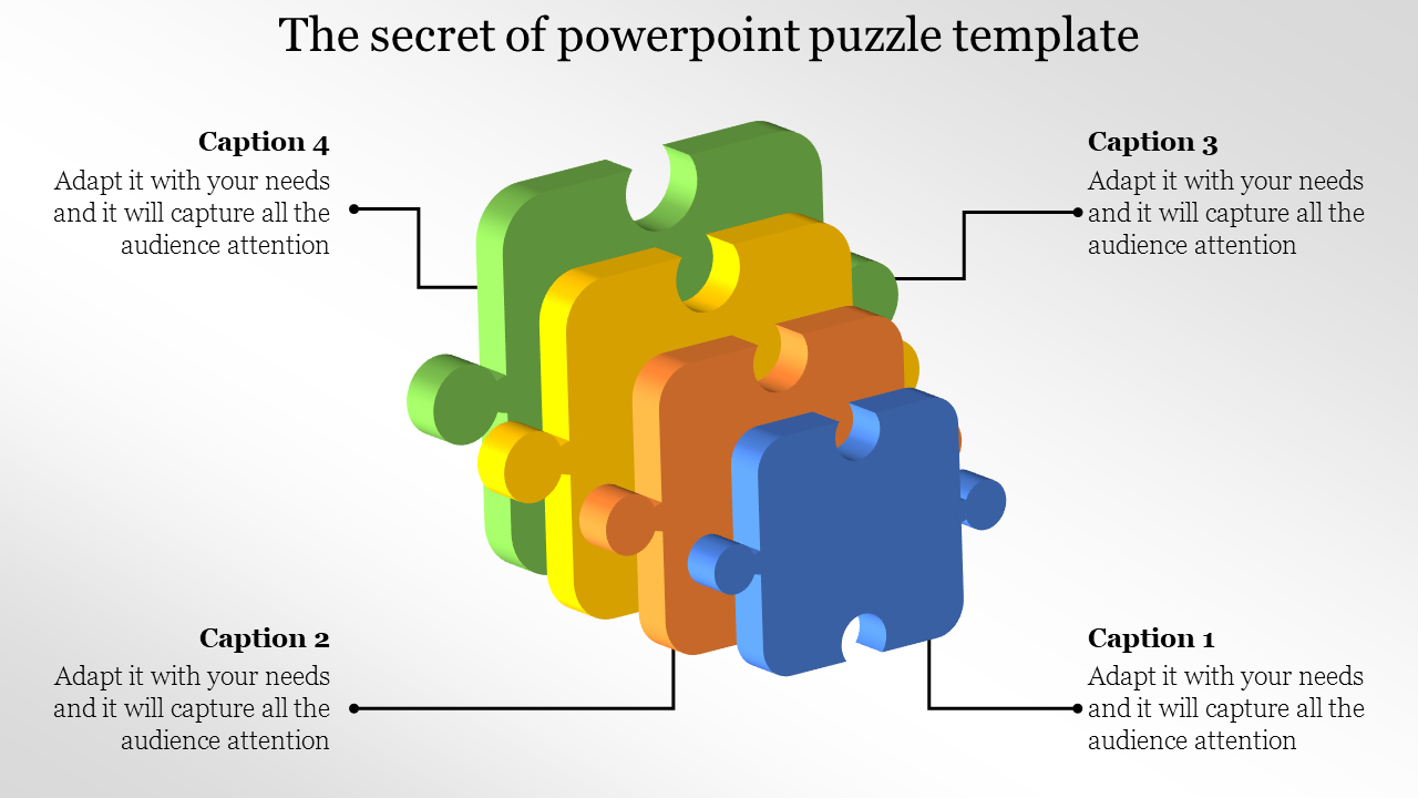 Challenging PowerPoint Puzzle Template and Google Slides